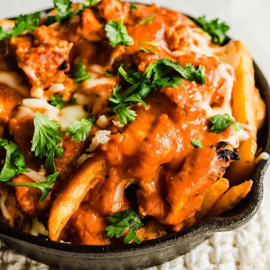 Butter Chicken Poutine