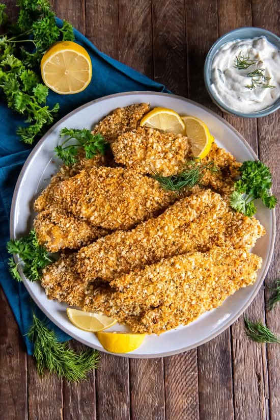 Oven-Baked Fish Fillets (0.5 lb)