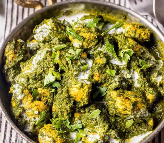 saag chicken