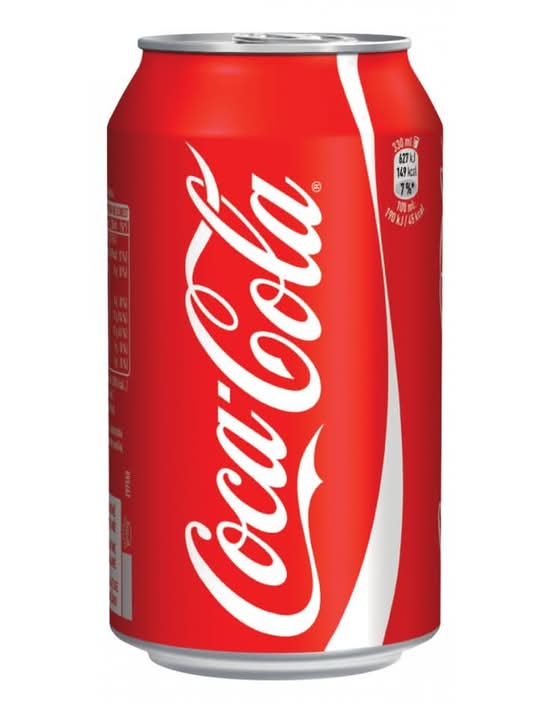 regular coke can