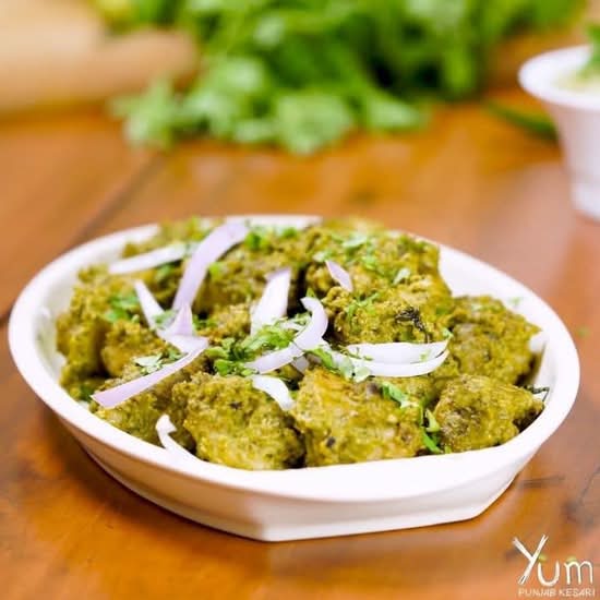 Hariyali (Mint) Soya chap