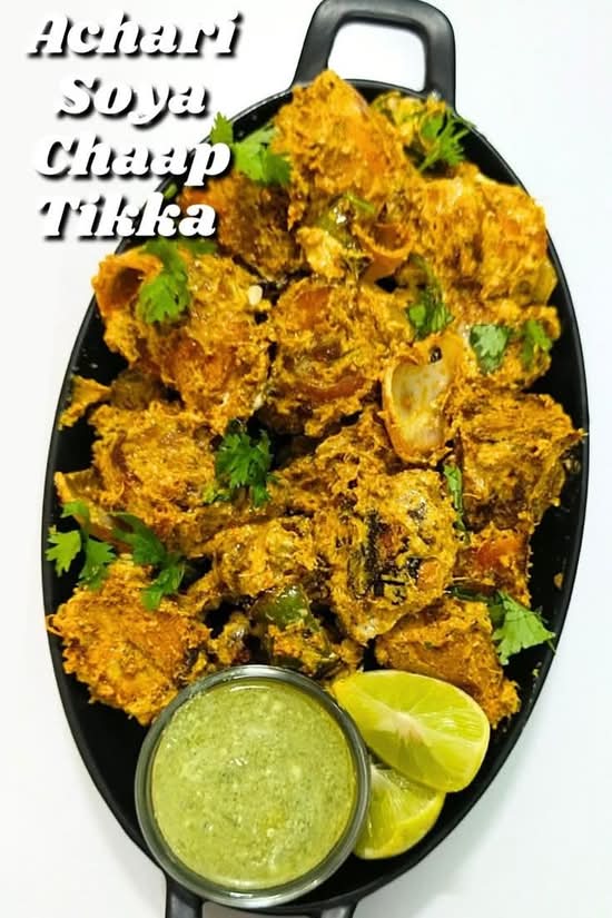Achari soya chap