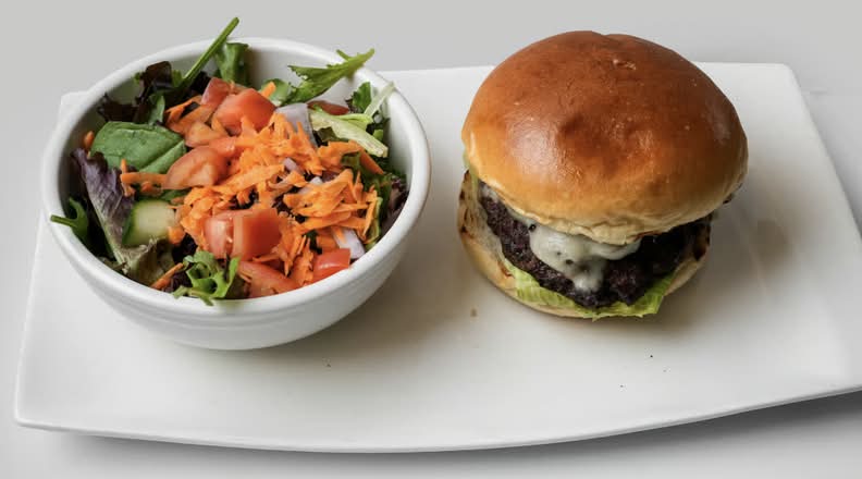 Swiss Mushroom Burger