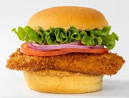Trio Burger Poulet Salade Tomate oignons