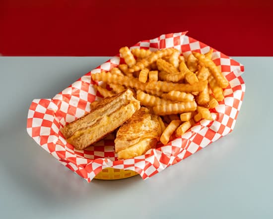 The American Grilled Cheese and Fries