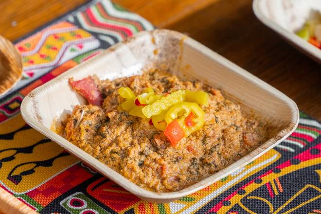 Smoked Herring & Cod Egusi Stew