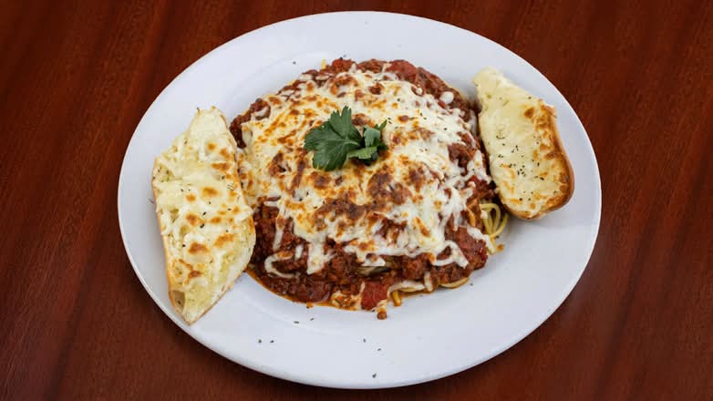 Spaghetti Gratinée