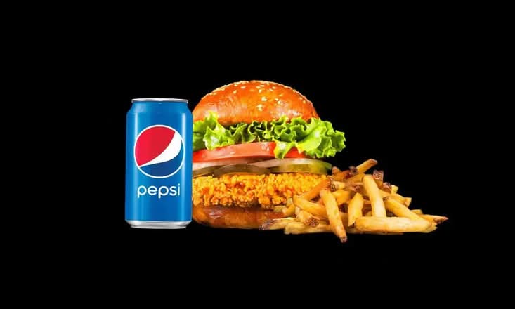 Crispy Chicken Burger Combo*