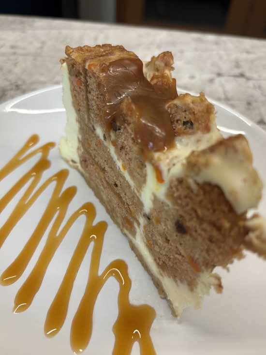 Carrot Caramel Cheese Cake