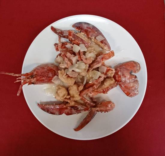 43L. Wok Fried Lobster with Thermidor Sauce