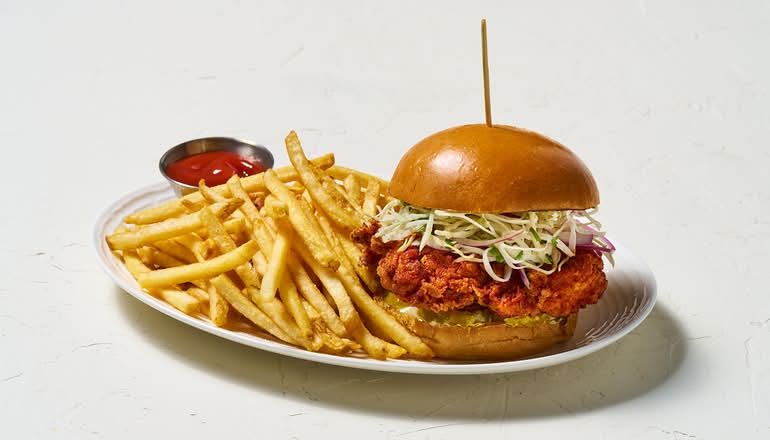 Nashville Crispy Chicken Sandwich