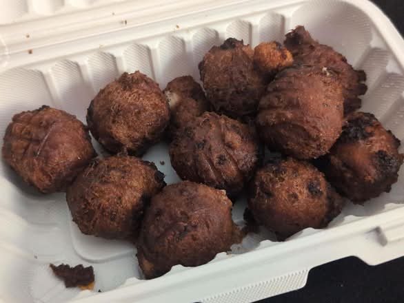 10 Maple stuffed donut holes