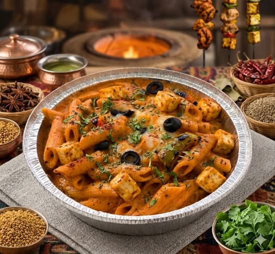 Paneer Makhani Pasta