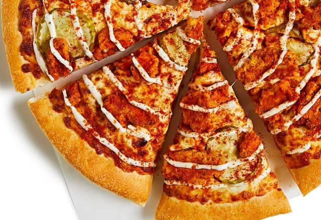 9"  Small Nashville Hot Chicken Pizza