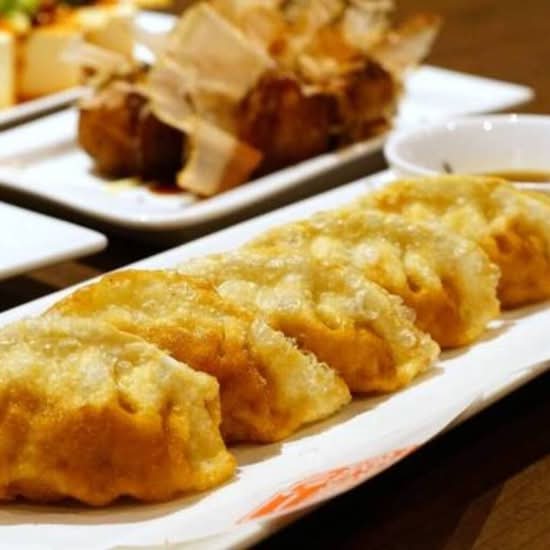 Raviolis de porc frit / Pork Gyoza ❤