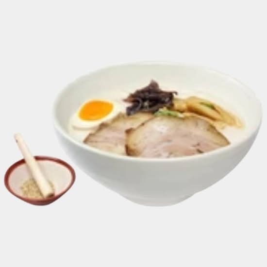 Ramen Shio au sésame blanc / Shio Ramen