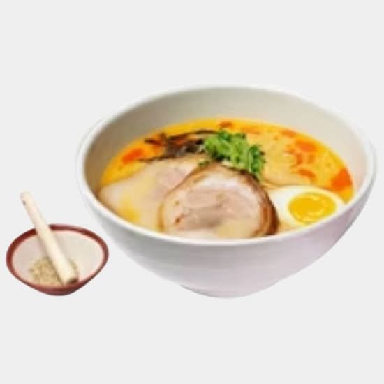 Ramen Shio Épicé au sésame Blanc ❤ / Spicy Shio ❤