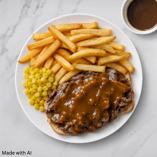 Hot Roast Beef Sandwich