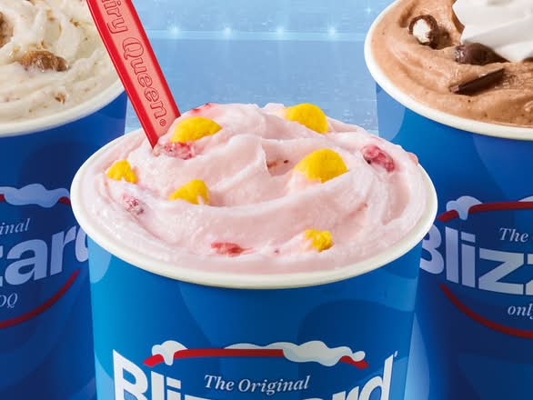 NEW!  Strawberry Mango-flavored Mochi Blizzard® Treat
