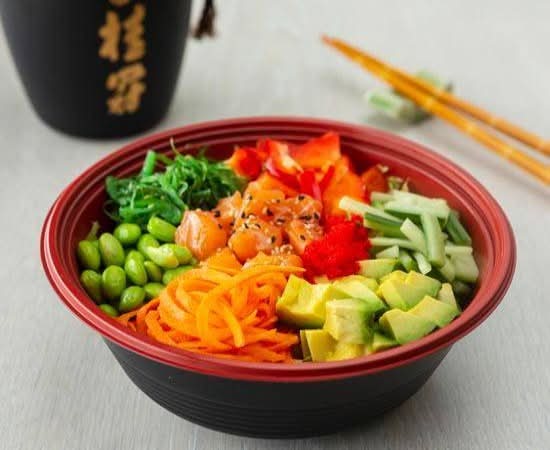 Poké bol au saumon (P2)