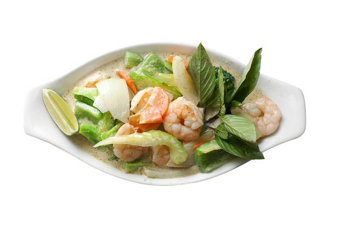 C9. Coconut Green Curry (Spicy)
