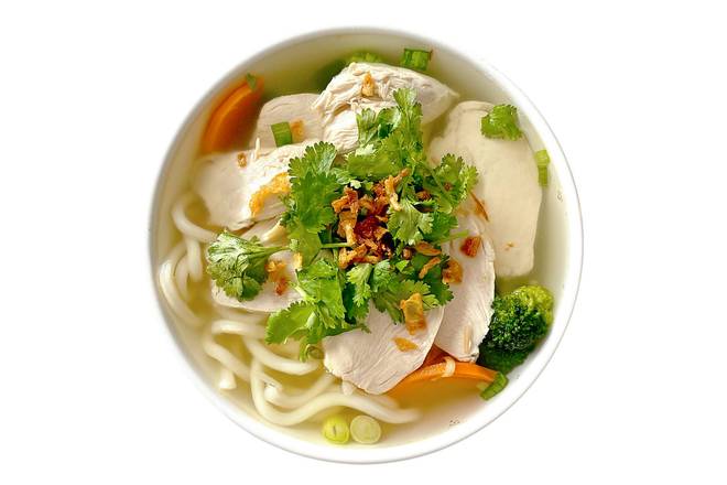 24. Vietnamese Chicken Udon Noodle Soup