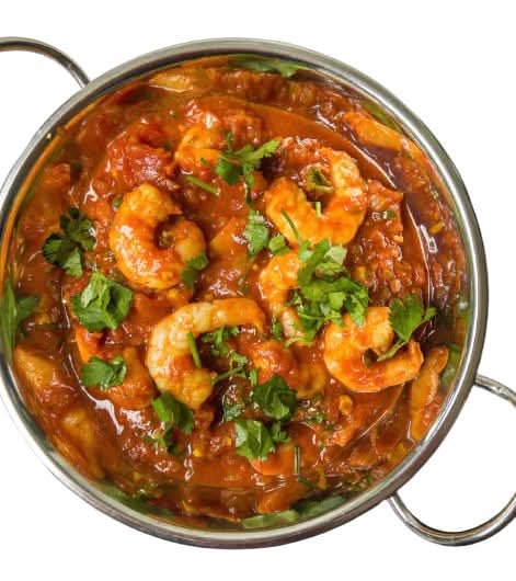 King Prawn Balti (Balti Aux Crevettes Géantes)