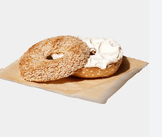 Bagel avec Fromage à la Crème /Cream Cheese Bagel