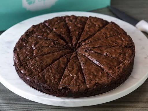 Brownie Cake slice