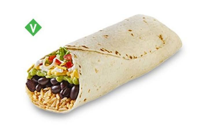 Black Bean 7-layer Burrito