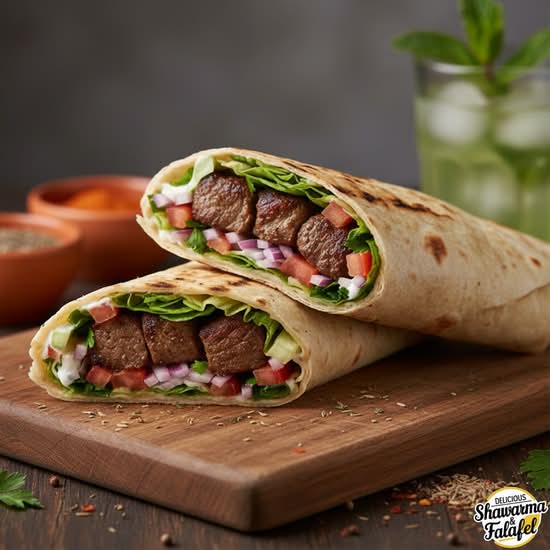 Beef Kebab Wrap