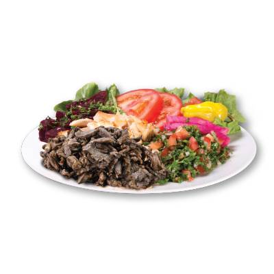 Assiette Santé Mixte Shish Taouk et Shawarma