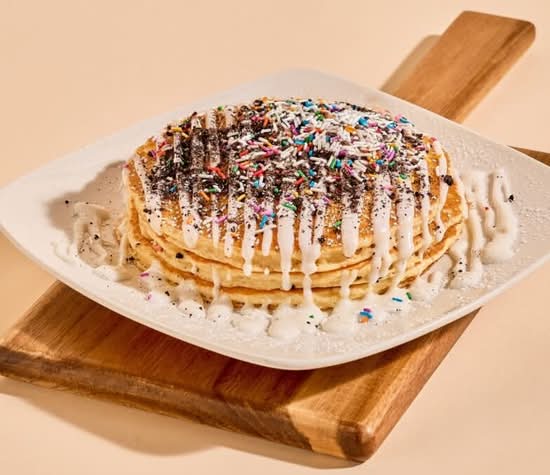 Confetti Cookie Pancakes
