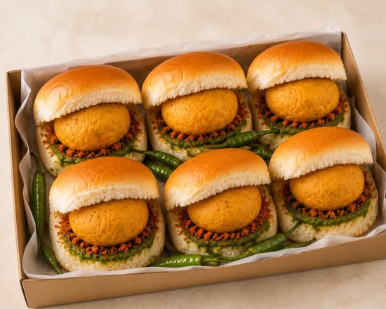 6x Mumbai Vada Pav