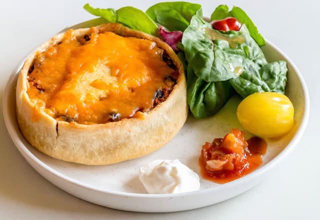 Quinoa & Black Bean Pie
