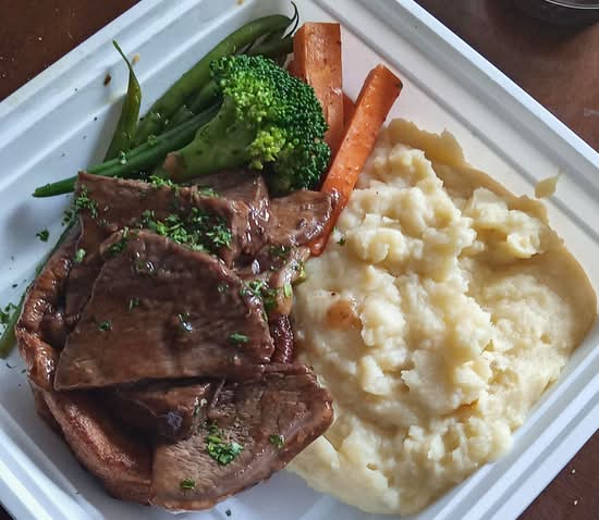 Pot Roast Beef and Yorkshire Pudding