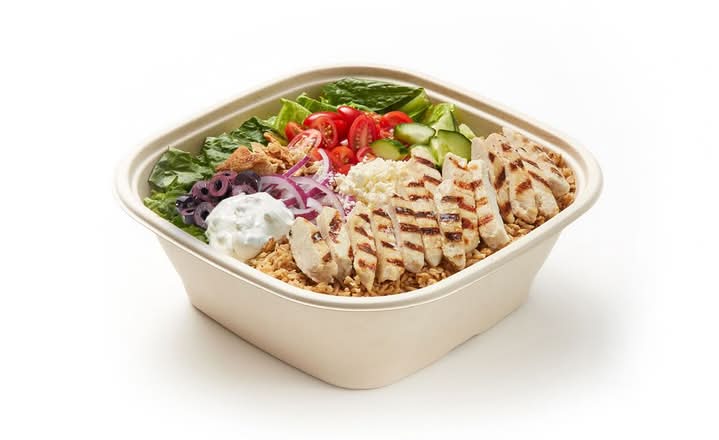 Chicken Mediterranean Bowl Platter