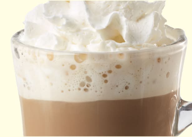 Canadian maple latté (130 Cals.)