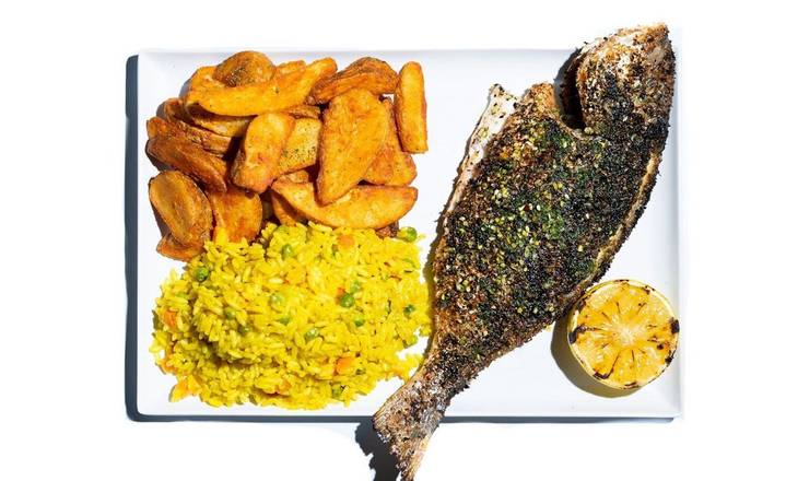 Assiette de Poisson BBQ