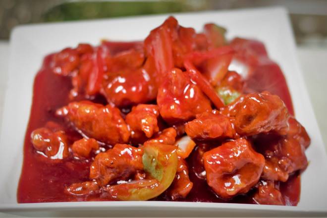 Sweet and Sour Chicken with Pineapple