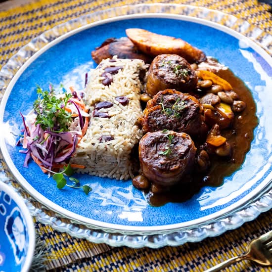 Vegan OxTail N Rice