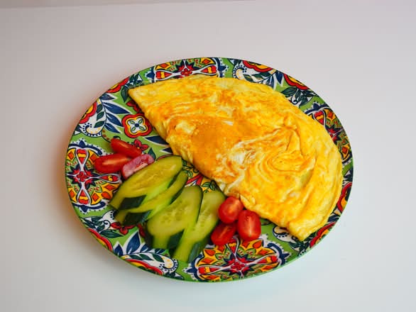 Beyaz Peynir Maydonoz Omlet