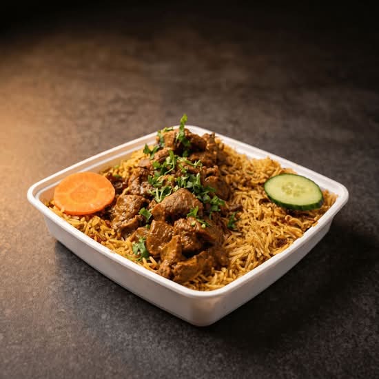 Ghee Roast Mutton Mandi