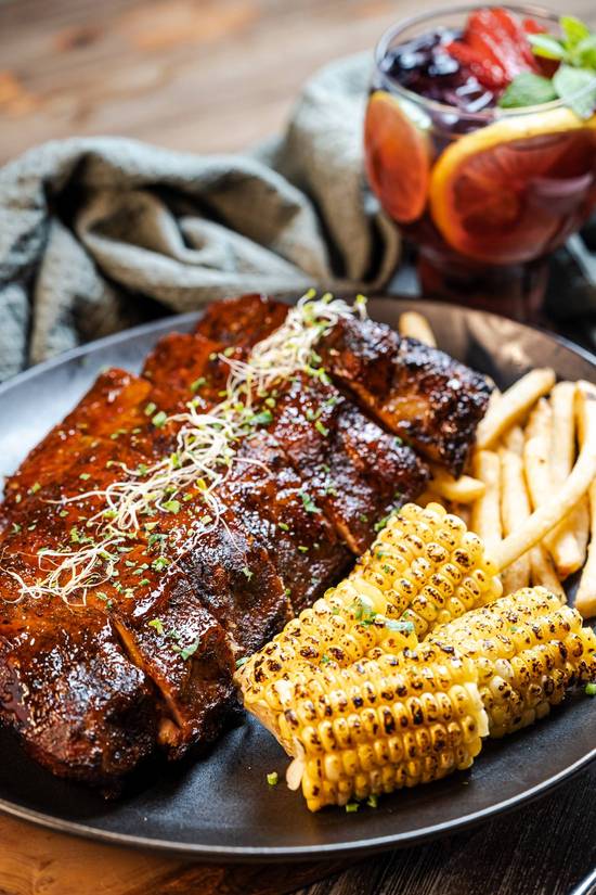 24-Hour Sous-Vide BBQ Pork Ribs