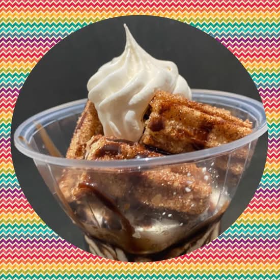 Churros Sundae