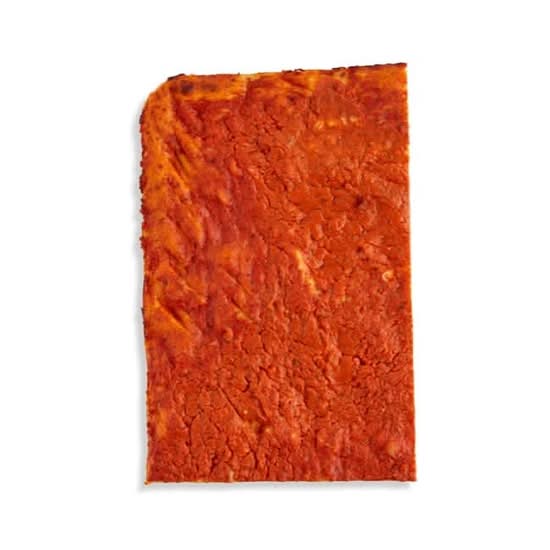Quart de plaque de pizza aux tomates / Quarter of a pan of tomate pizza