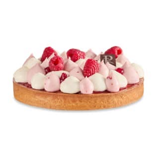 Délice framboises-vanille / Raspberry-Vanilla Delight (8 pers.)