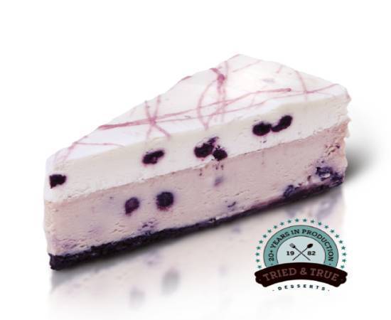 White Chocolate Blueberry Cheesecake