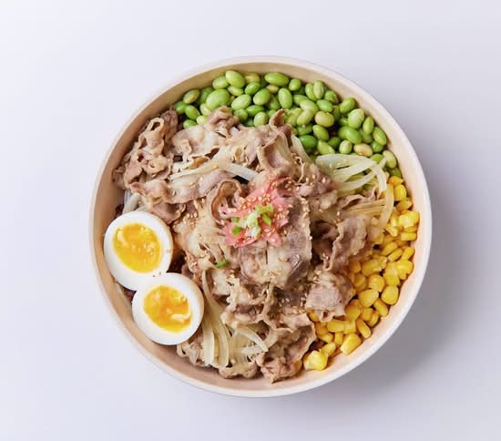 Beef Don with soft boiled egg