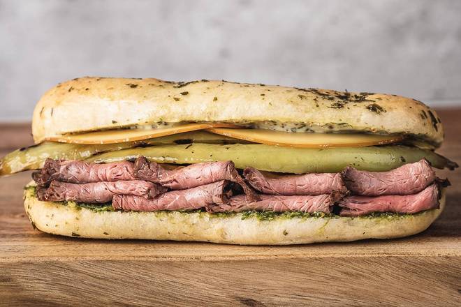 STEAK SALSA VERDE PANINI